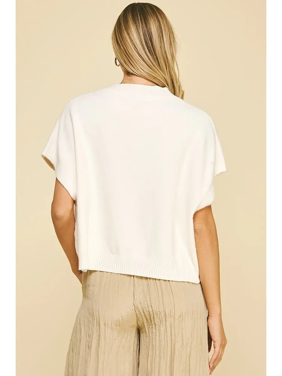 Drop Shoulder Sweater Top