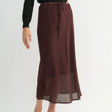 Double Layer Midi SKirt