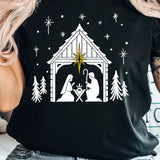 Nativity Scene Graphic Tee