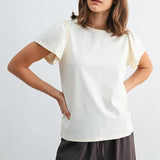Flutter Sleeve Tee Top
