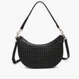 Daisy Half Moon Ratan Crossbody