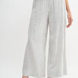 Striped Straight Leg Pant