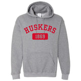 Huskers 1869 Vintage Track Hoodie