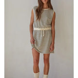 Raegan Striped Mini Dress