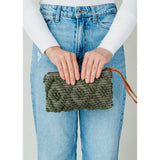 Diamond Pattern Wristlet