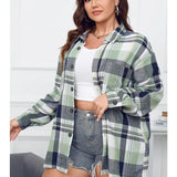 In A Pinch Plaid Shacket (Plus)