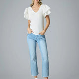 Whisper V Neck Top