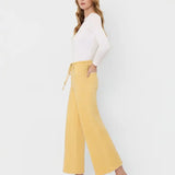 Olivia High Rise Drawstring Crop Jean (Vervet)