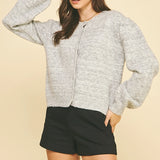 Jeweled Sweater Cardigan