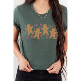 Gingerbread Men Graphic Tee