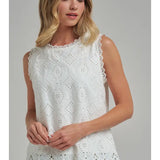 Date Night Eyelet Top