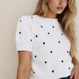 River Polka Dot Sweater