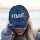 "Beachaholic" Trucker Hat