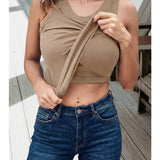 Summer Ribbed Tank Top