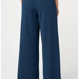 High Rise Pleated Wide Leg Trouser (Liverpool)