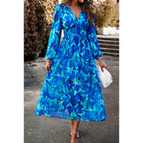 High Waist Boho Maxi Dress