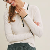 Quietly Elegant Sweater Polo