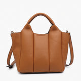 Maddox Pleated Satchel