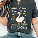 "Sorry I'm Late" Graphic Tee