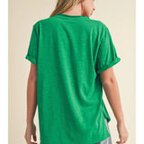 Zoie V Neck Tee