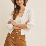 Timeless Waffle Cardigan