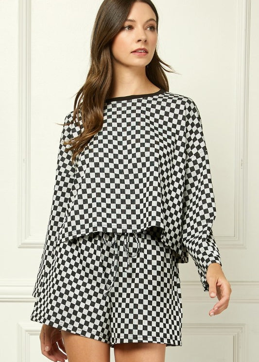 Checkmate Two-Piece Set