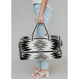 Aztec Print Duffel Bag