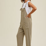 Linen Overall w/Pockets