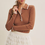 Quietly Elegant Sweater Polo