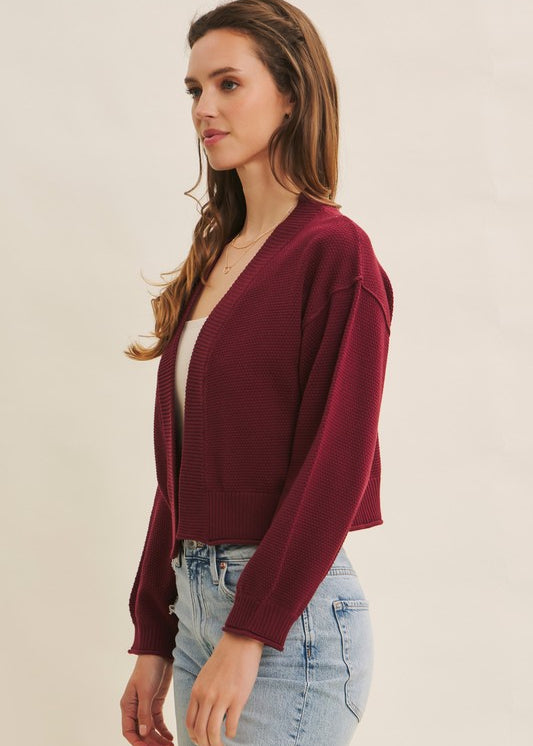 Timeless Waffle Cardigan