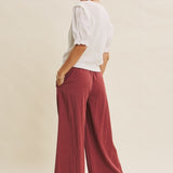 With Every Step Wide Leg Pant