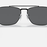 RAY-BAN New Caravan Sunglasses (Black/Dk Grey)