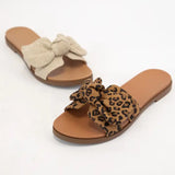 Writer Bow Slip On Sandal