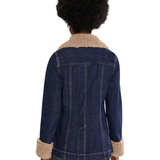 Sherpa Trimmed Notch Collar Jacket (Liverpool)