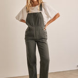 Deep Pocket Overall Jumpsuit