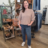 Total Texture Puff Sleeve Sweater