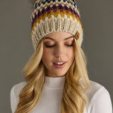 Winter Pattern Pom Hat (Panache)