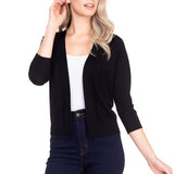 Barely Bolero Open Cardigan