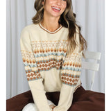 Cute & Cozy Patterned Sweater