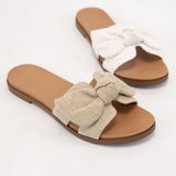 Writer Bow Slip On Sandal
