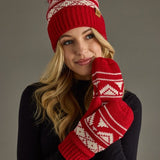 Winter Pattern Pom Hat (Panache)