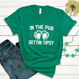 FINAL SALE ~ "In The Pub Gettin Tipsy" Graphic Tee