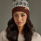 Winter Pattern Pom Hat (Panache)