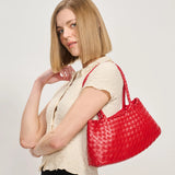 Millie Woven Shoulder Bag