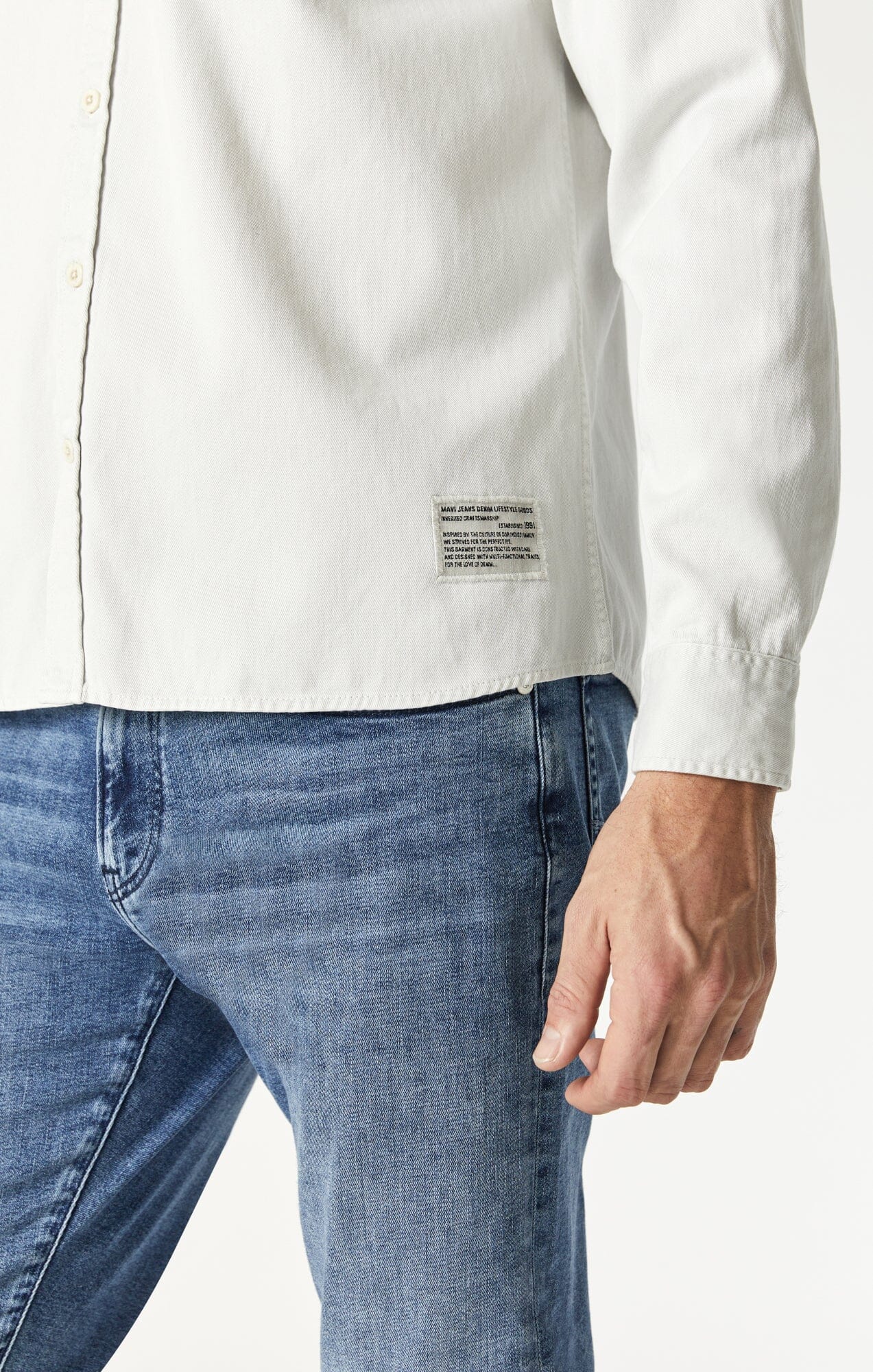 MAVI One Pocket Button Down Shirt
