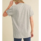 Zoie V Neck Tee