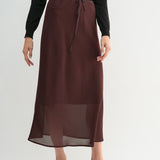 Double Layer Midi SKirt