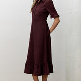 Corduroy Midi Dress