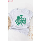 Lucky Shamrock Graphic Tee (Plus)