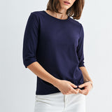 Elbow Sleeve Knit Top